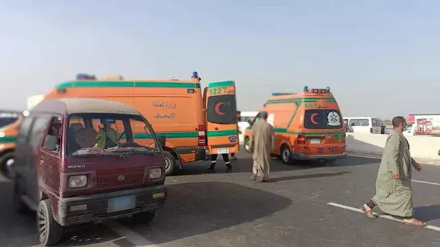 بالأسماء.. مصرع شاب وإصابة 7 آخرين في حادث تصادم مروع بالمنوفية