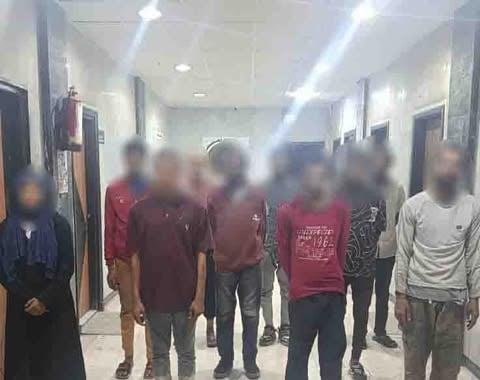 ضبط 10 متهمين باستغلال الأطفال في التسول وبيع السلع بالجيزة