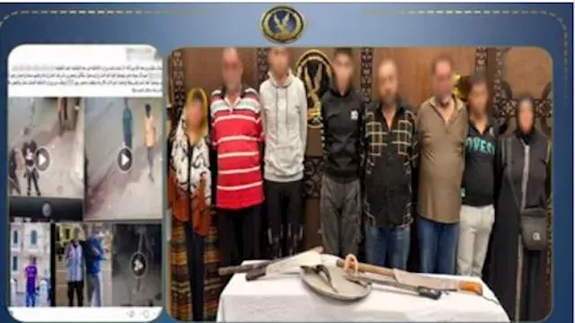 معركة بالأسلحة البيضاء تنتهي بسقوط 7 متهمين بسبب الميراث في مينا البصل