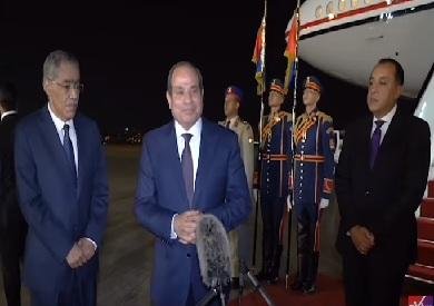 الرئيس السيسي: الاستقبال الشعبي والرسمي في آسيا كان «مبهرًا» ويعكس مكانة مصر الدولية