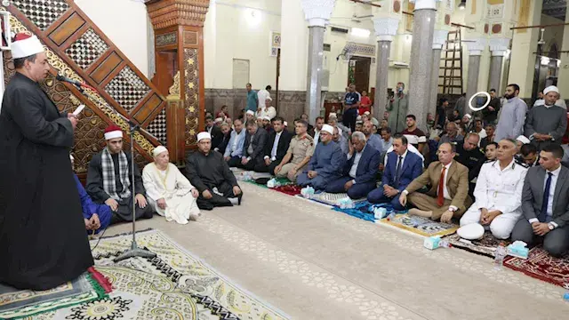 محافظ سوهاج يشهد احتفال الأوقا...