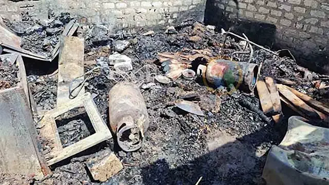 "النار أكلت فلوس ولادة مراتي"....