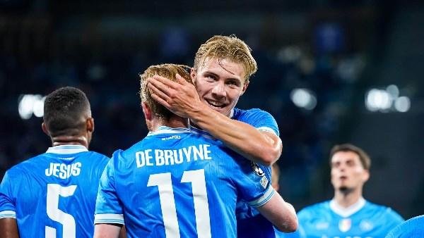 نابولي يهزم «بودو جليمت» بنتيجة 4-3 في مباراة مثيرة بدوري أبطال أوروبا