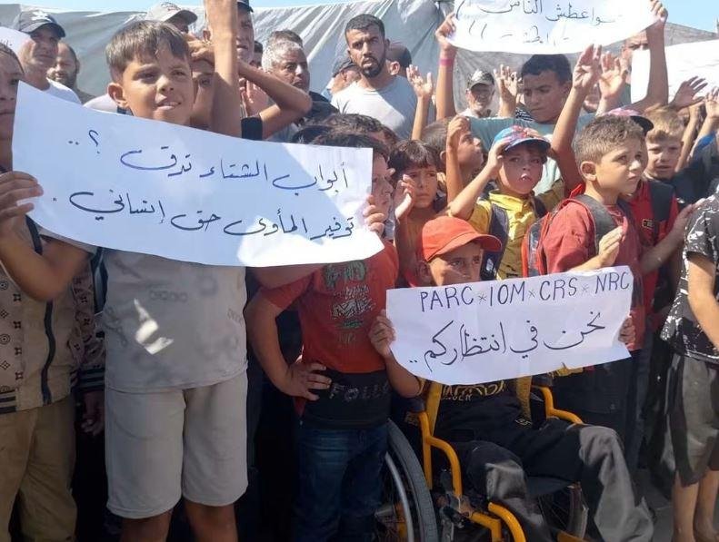 لا تتركونا للمجهول.. صرخة استغاثة من نازحي غزة قبل الشتاء