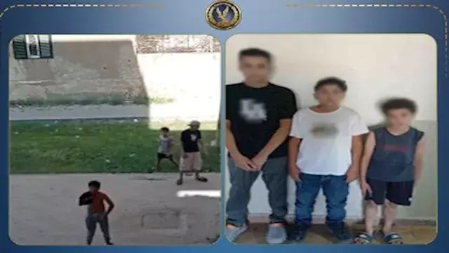 ضايقوا ابنتها ورشقوا منزلها بالحجارة.. ضبط 3 طلاب بتهمة التعدي على سيدة بأكتوبر