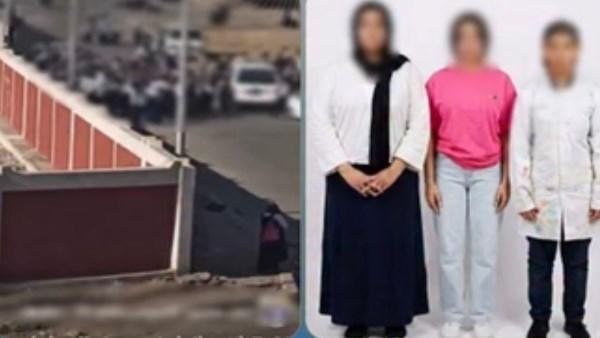الهزار تحول لجد.. القبض على 3 طالبات تشاجروا أمام مدرسة بالسويس