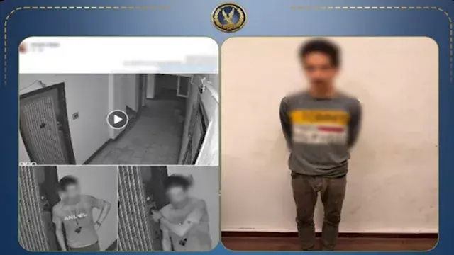 "الكاميرا جابته وهو بيفك الأوك...