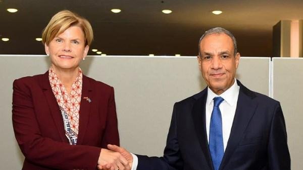وزير الخارجية يشيد بمستوى العلاقات الثنائية المتميزة بين مصر ولاتفيا