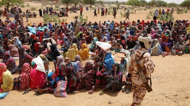 الدولية للهجرة: 2800 نازح خلال يوم من 10 قرى في السودان