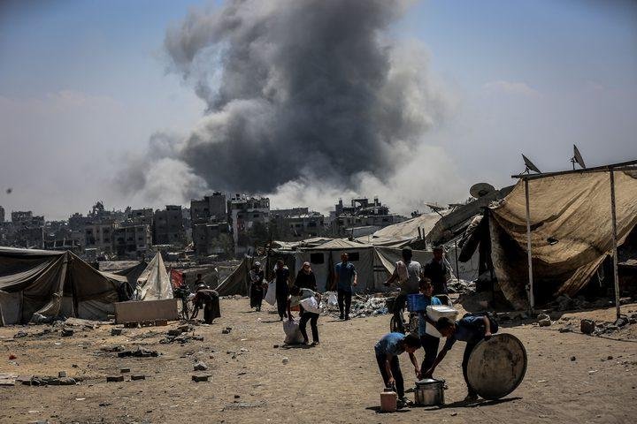 إصابة 5 فلسطينيين بينهم طفلان في قصف للاحتلال على غزة