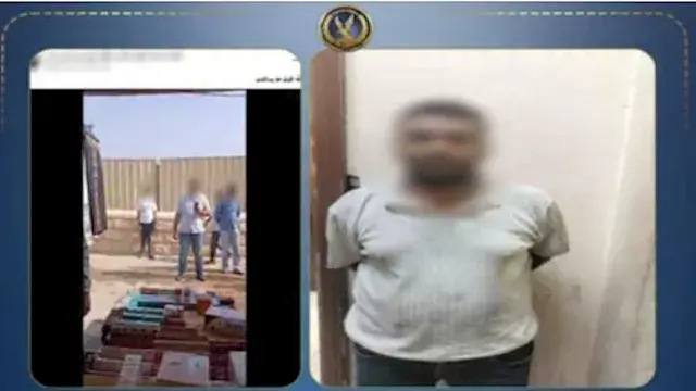 "رمى بضاعة زميله واتهم الضابط"...