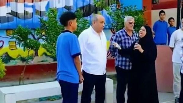 بعد اعتذار طالب وولي أمره عن فيديو المعلمة.. أول تعليق من مديرة مدرسة بالمحلة