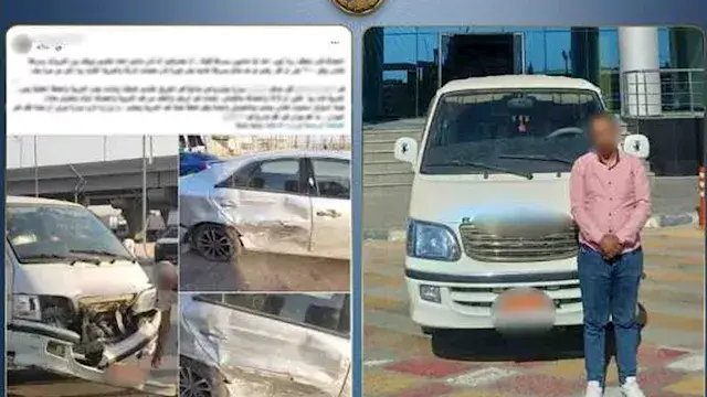 "ماشي عكس".. ضبط سائق ميكروباص...
