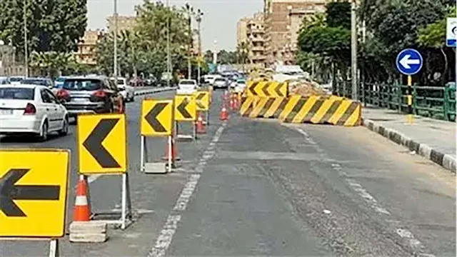 غلق تقاطع سكة الوايلي مع عبدال...