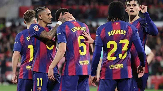 لحظة بلحظة.. برشلونة 2 -0 خيتافي.. نهاية الشوط الأول