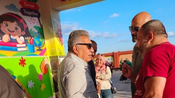 توفير كافة أوجه الدعم.. محافظ الدقهلية يتفقد المدرسة الرسمية للغات بالسنبلاوين