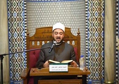 انعقاد مجلسي قراءة «الشمائل المحمدية» الثاني والثالث بمسجد الإمام الحسين رضي الله عنه