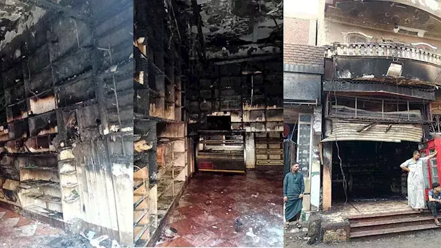 السيطرة على حريق التهم محتويات...