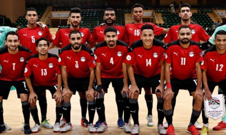 منتخب مصر يواجه أنجولا لحسم صدارة المجموعة في أمم أفريقيا لكرة الصالات