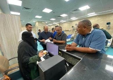 مساعد مدير الرعاية الصحية في الأقصر يتابع انتظام العمل وجاهزية مستشفى الكرنك الدولي