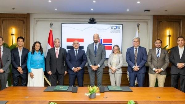 مباحثات مصرية نرويجية لتعزيز التعاون الاستثماري باقتصادية قناة السويس