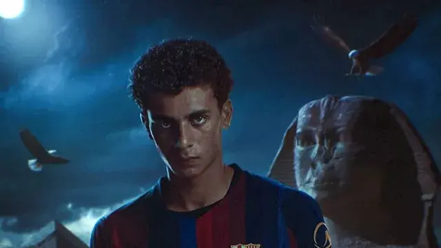 برشلونة يحتفي بحمزة عبد الكريم...