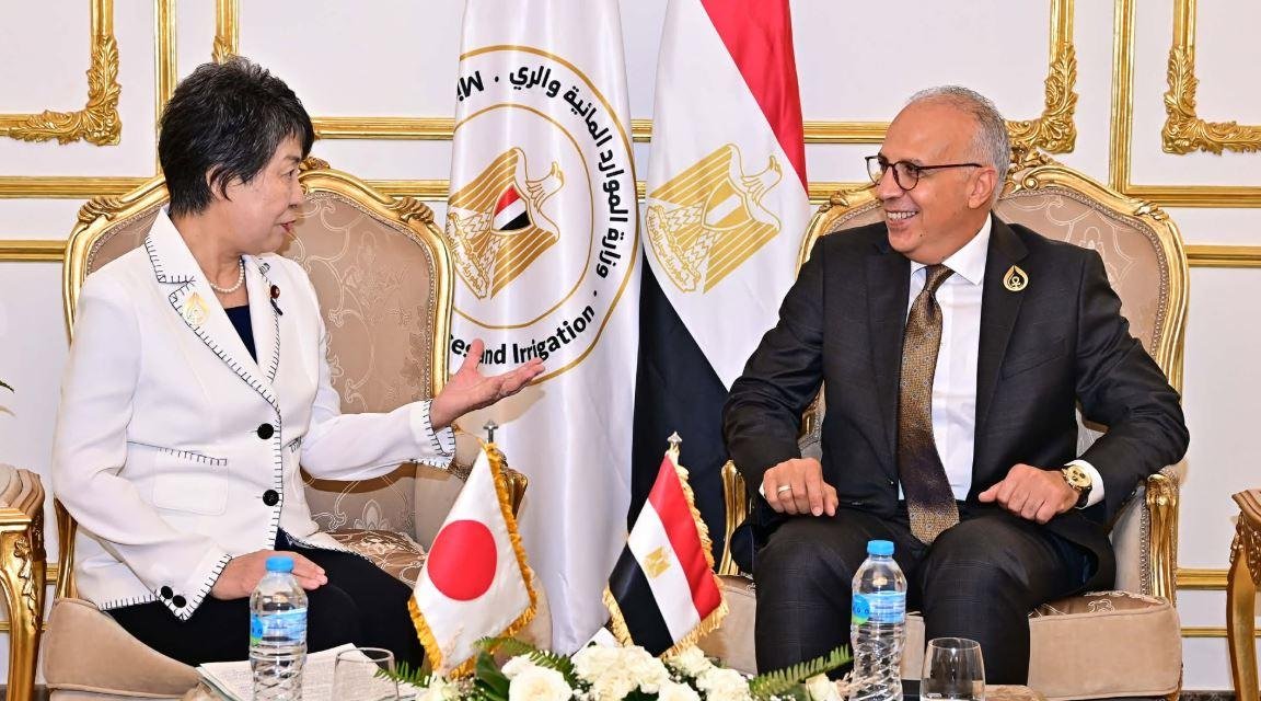 وزير الري يبحث مع مسئولة يابانية توظيف الذكاء الاصطناعي في واجهة التحديات المناخية