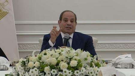 الرئيس السيسي: قلت لنتنياهو إن إقامة دولة فلسطينية مفيد للجميع لكنه لم يقتنع