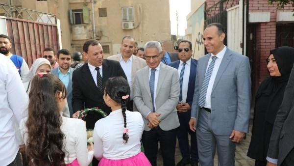 مع انطلاقها اليوم .. محافظ بني سويف يتابع الحملة القومية للتطعيم ضد مرض الحصبة والحصبة الألمانية