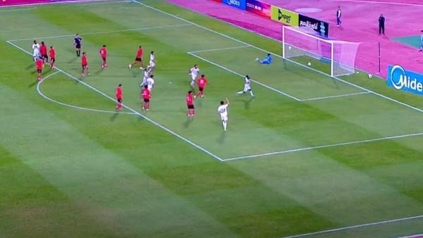 الجونة يتقدم على بترول أسيوط 1-0 بالشوط الأول بالدوري