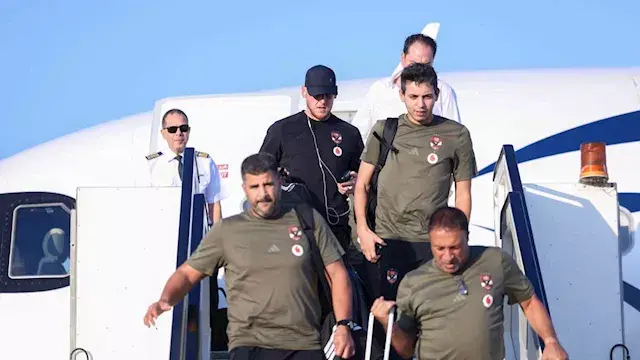 بعثة الأهلى تصل مطار القاهرة ب...