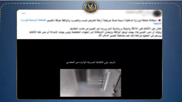 ضبط شخص تعدى على سيدة بالسب والضرب وهددها بسبب خلافات الجيرة