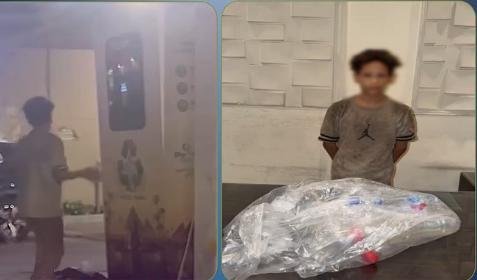 يعمل في جمع القمامة.. الأمن يض...