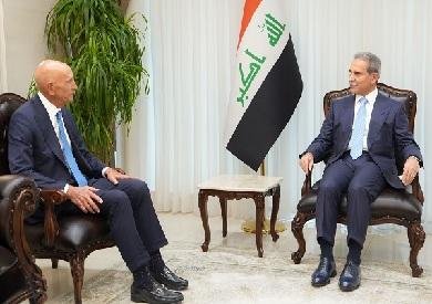 رئيس القضاء الأعلى العراقي والمبعوث الأمريكي يبحثان تطوير العلاقات الثنائية في المجالات القانونية والقضائية