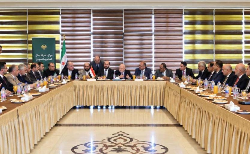 إطلاق مجلس الأعمال المصري السوري بدمشق.. وتحركات مكثفة لوفد القاهرة لتنمية التجارة والصناعة