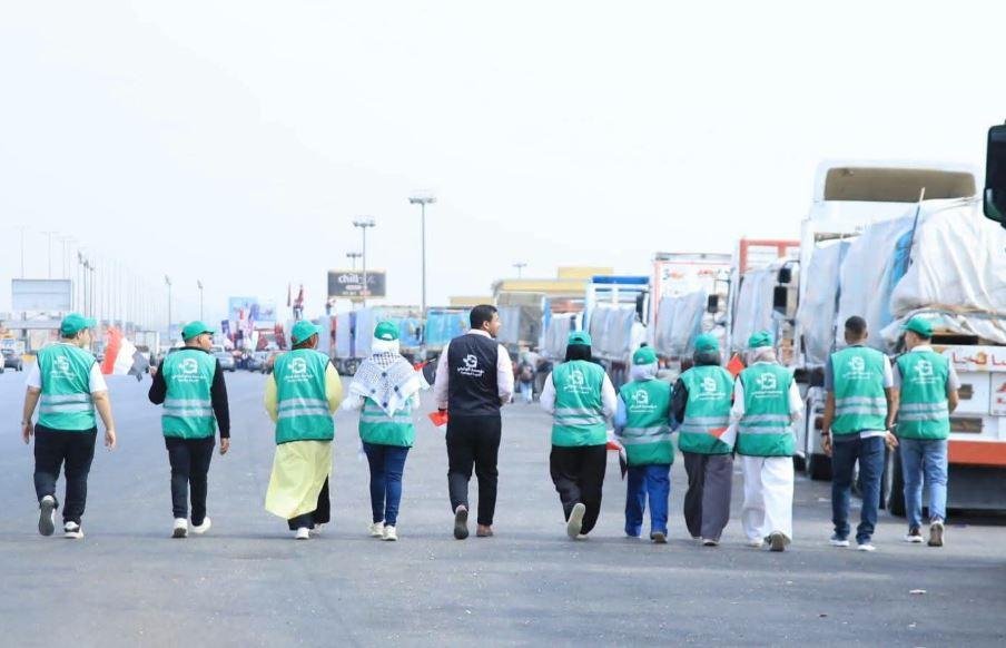 التحالف الوطني يطلق القافلة الإغاثية الرابعة عشرة لدعم الفلسطينيين في قطاع غزة