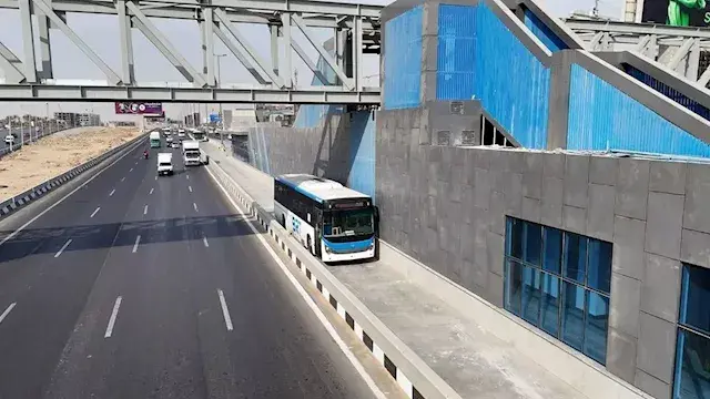 النقل: بدء التشغيل التجريبي للأتوبيس الترددي بدون جمهور اليوم السبت