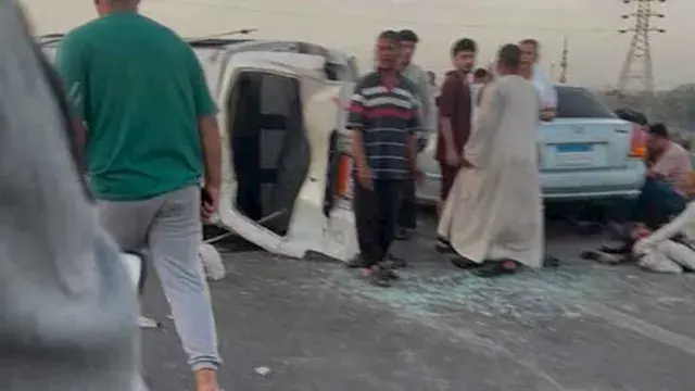 "العربية اطبقت".. جثة و8 مصابي...