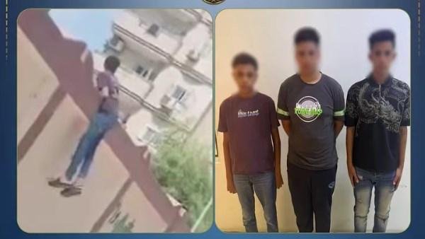 «طلع على السور».. ضبط 3 طلاب بعد تداول فيديو أمام مدرسة بنات بالسويس