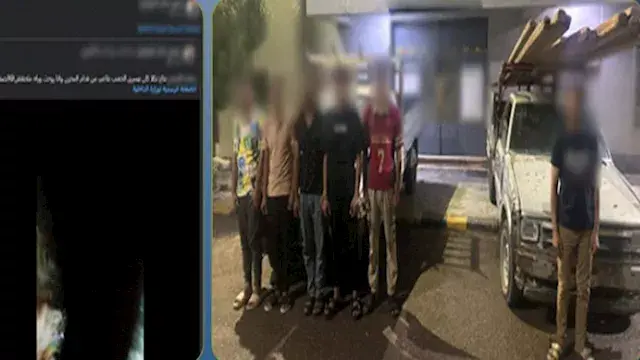 مطاردة بسيارات ربع نقل.. الداخ...