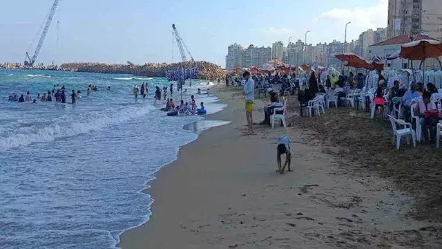 لليوم الثاني.. حظر السباحة بشو...