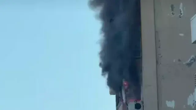 حريق يدمر شقة بكورنيش الإسكندر...