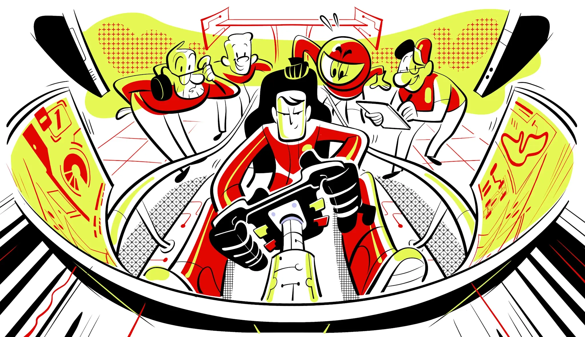 Inside the F1 driver’s bubble:...
