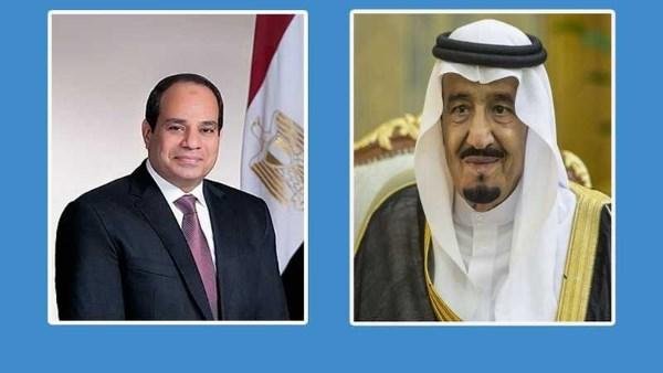 ببرقيتي تهنئة للرئيس السيسي.. القيادة السعودية يشاركون مصر احتفالاتها بذكرى عيد النصر الـ53