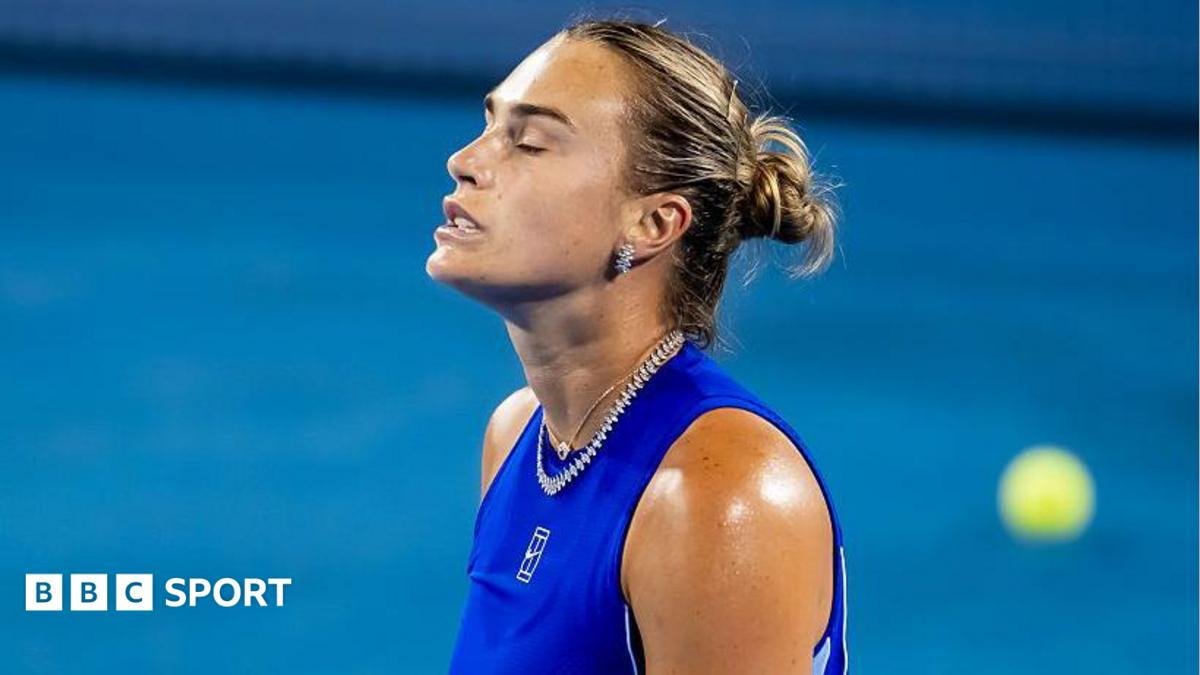 Sabalenka stunned by Bejlek as...