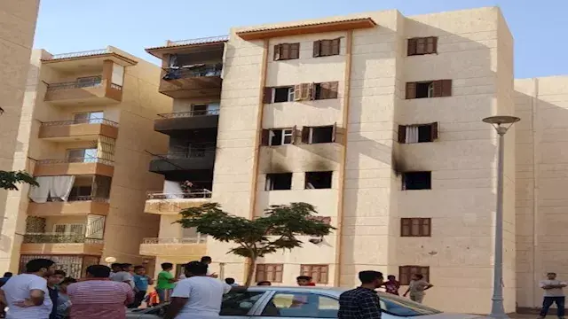 انفجار مفاجئ وحريق هائل.. ماذا حدث داخل الشقة 209 بزهراء أكتوبر الجديدة؟