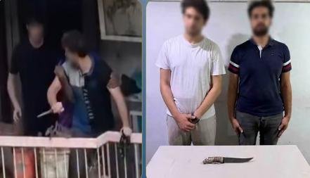 ضبط شقيقين بعد مشاجرة بينهما بسلاح أبيض في أكتوبر