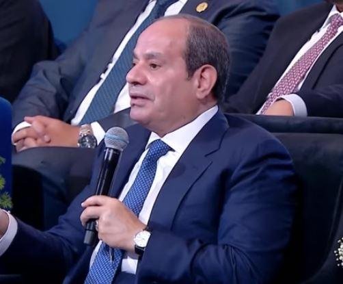 الرئيس السيسي: بحب أتكلم عن ربنا لأني بحبه.. وكلامي عمره ما هيبقى مناسب لعظمته