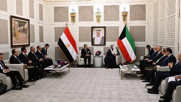 رئيس الوزراء: أمن الكويت ودول الخليج العربي جزء لا يتجزأ من الأمن القومي المصري
