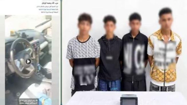 ضبط شخصين لاتهمهما بتحطيم زجاج سيارة وسرقة محتوياتها في مدينة نصر